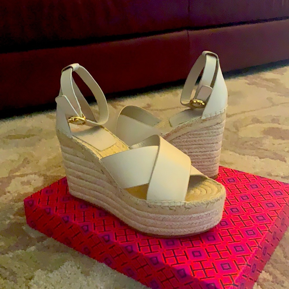 Tory Burch Wedge Espadrilles